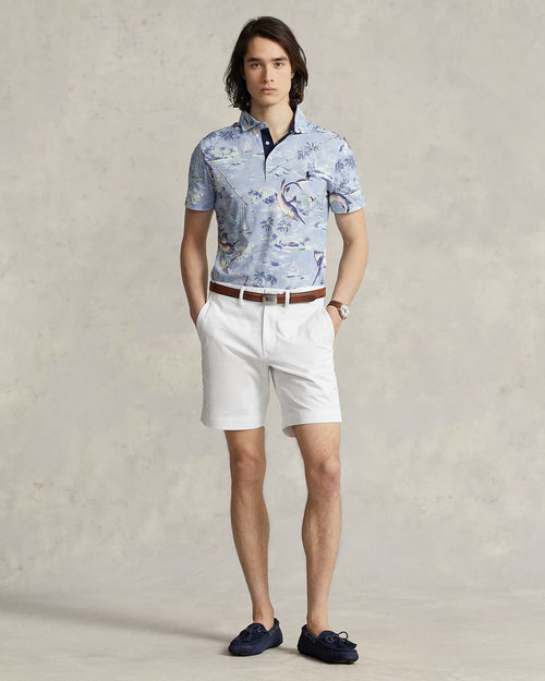 RALPH LAUREN HOMBRE PANTALON CORTO BLANCO