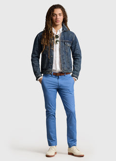 ralph lauren pantalon largo hombre azul