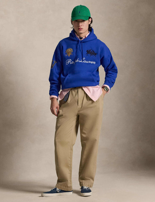 Buzo Con Capucha Knit-Sweatshirt Ralph Lauren Para Hombre De Color Azul