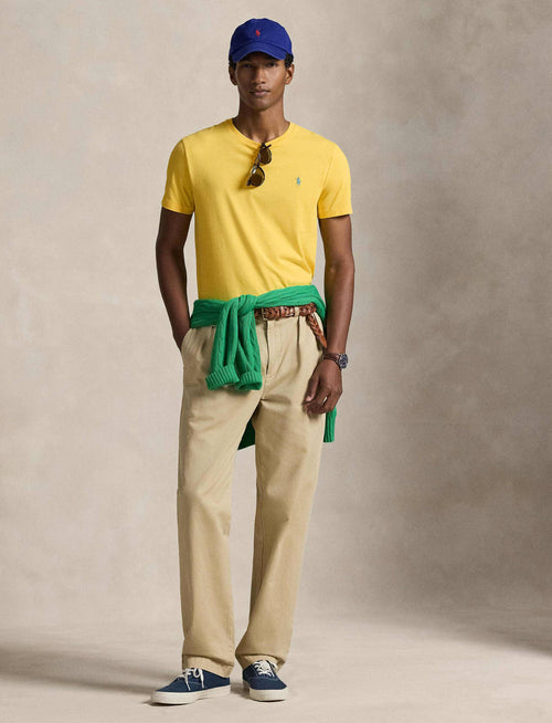 Camiseta Sscncmslm2-Short Sleeve-T-Shirt Ralph Lauren Para Hombre De Color Amarillo
