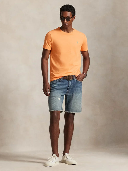 Camiseta Sscncmslm2-Short Sleeve-T-Shirt Ralph Lauren Para Hombre De Color Naranja