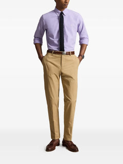 CAMISA RALPH LAUREN PARA CABALLERO MANGA LARGA SPORT MORADO REF 710805564511