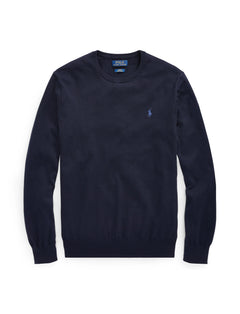 Sueter Ls Sf Cn Pp-Long Sleeve-Sweater Ralph Lauren Para Hombre De Color Azul