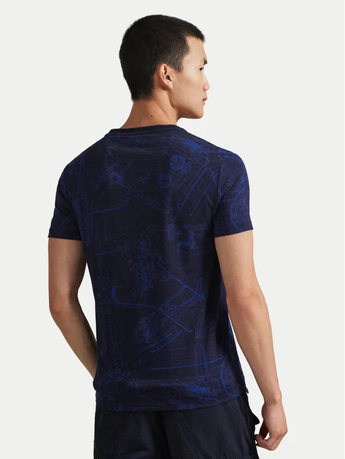 T-SHIRT RALPH LAUREN HOMBRE SCHEMATIC CAMO 710P04019001