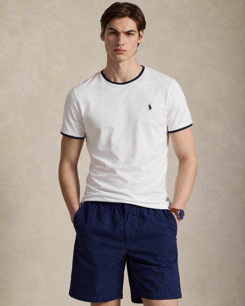 CAMISETA RALPH LAUREN PARA CABALLERO MANGA CORTA BLANCO REF 710963492002
