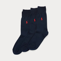 mercerized socks 3 pack ralph lauren 449653635004