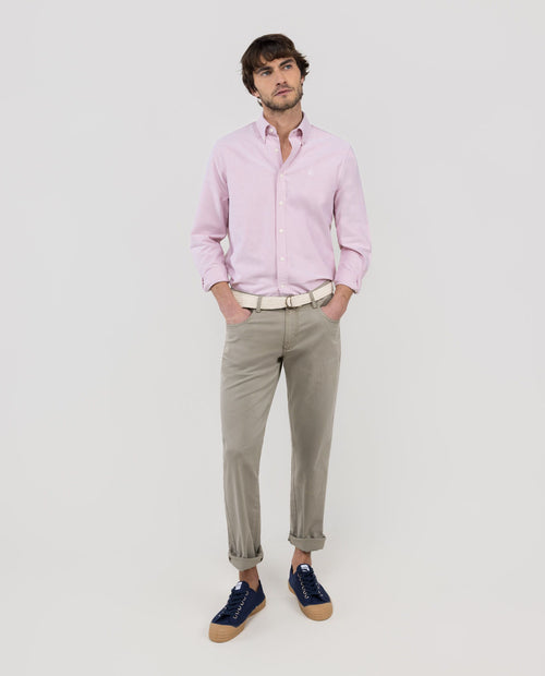 Camisa Oxford Lisa EL GANSO HOMBRE ROSADO