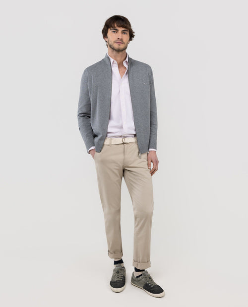 Cárdigan Cremallera EL GANSO HOMBRE GRIS