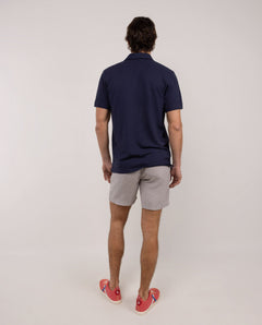 Polo Piqué Garment Dyed EL GANSO HOMBRE AZUL