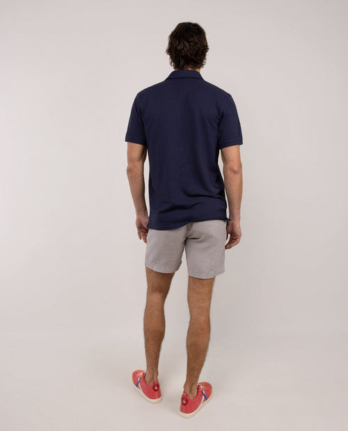 Polo Piqué Garment Dyed EL GANSO HOMBRE AZUL