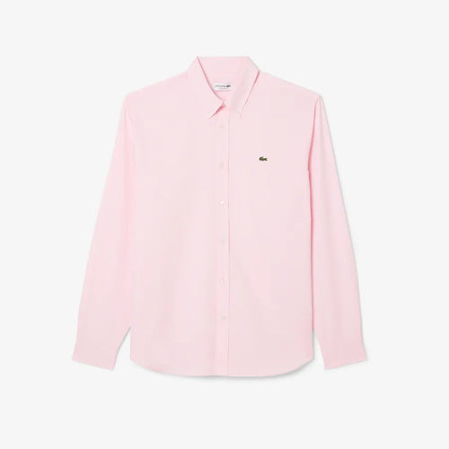 LACOSTE CH2933ADY CAMISA DE ALGODON FIT LIGHT PINK