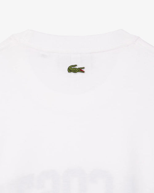 LACOSTE TH656523001 CAMISETA DE ALGODON WHITE