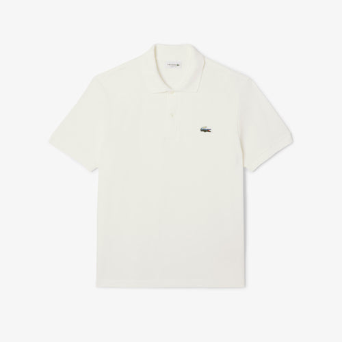 LACOSTE PH588170 POLO ESTAMPA COCODRILO LANDSCAPE CLASICO WHITE