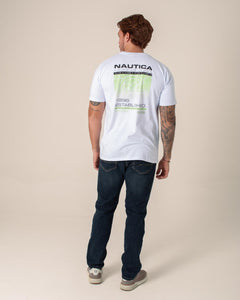 NAUTICA T-SHIRT M/C DE HOMBRE BLANCO N7U04138-908