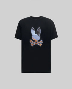 psycho bunny camiseta hombre fantasia negro