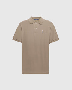 psycho bunny polo manga corta hombre clasica marron