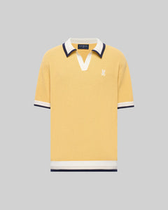 psycho bunny polo manga corta hombre fantasia amarillo