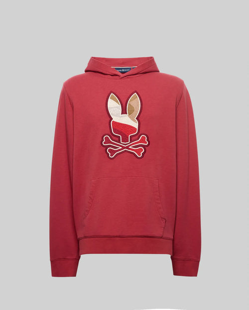psycho bunny sudadera hombre fantasia rojo