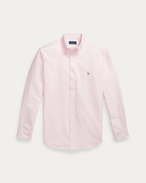 CAMISA M/L RALPH LAUREN HOMBRE NEW ROSE/WHITE 710953704001