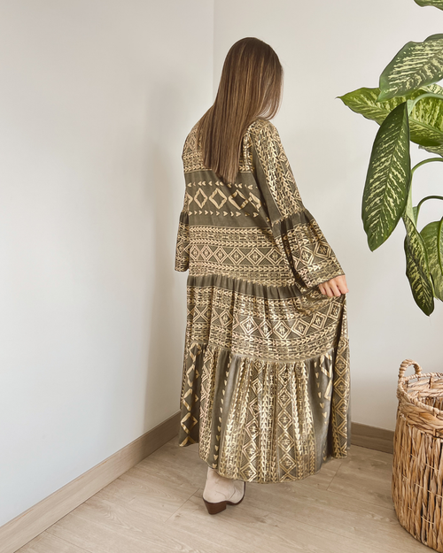 VESTIDO PRIMIA FRESALIA OLIVA