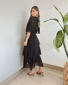 VESTIDO PRIMIA ROMINA NEGRO