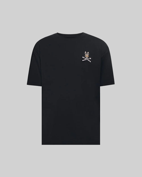 PSYCHO BUNNY CAMISETAS HOMBRE NEGRO