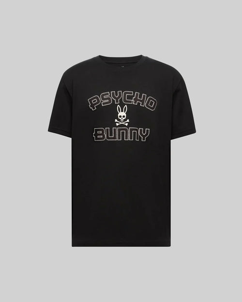 PSYCHO BUNNY CAMISETAS HOMBRE NEGRO