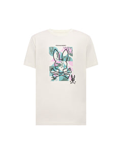 PSYCHO BUNNY CAMISETAS HOMBRE BLANCO