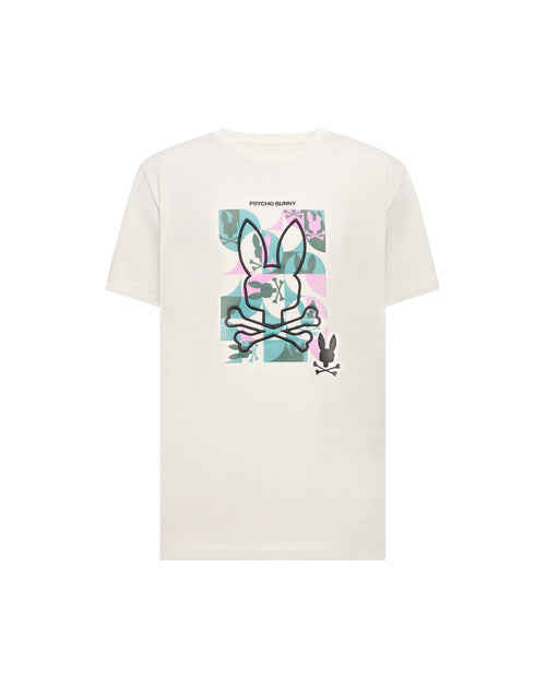 PSYCHO BUNNY CAMISETAS HOMBRE BLANCO