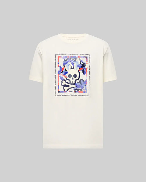 PSYCHO BUNNY CAMISETAS HOMBRE BLANCO