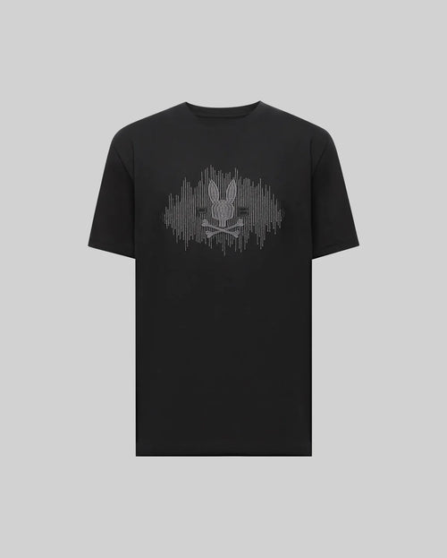 PSYCHO BUNNY CAMISETAS HOMBRE NEGRO