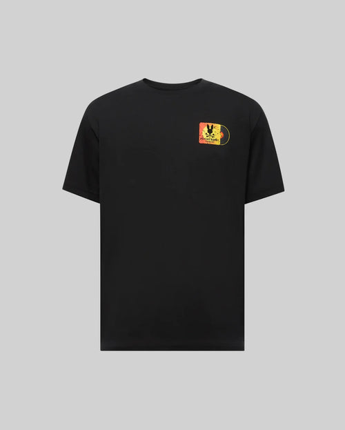 PSYCHO BUNNY CAMISETAS HOMBRE NEGRO