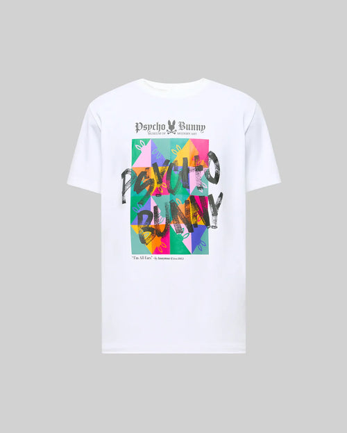 PSYCHO BUNNY CAMISETAS HOMBRE BLANCO