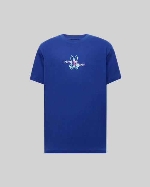 PSYCHO BUNNY CAMISETAS HOMBRE AZUL