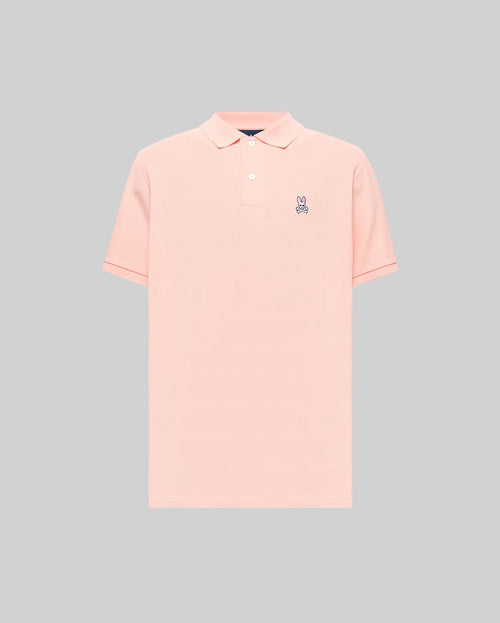 PSYCHO BUNNY CAMISETA TIPO POLO HOMBRE ROSADO