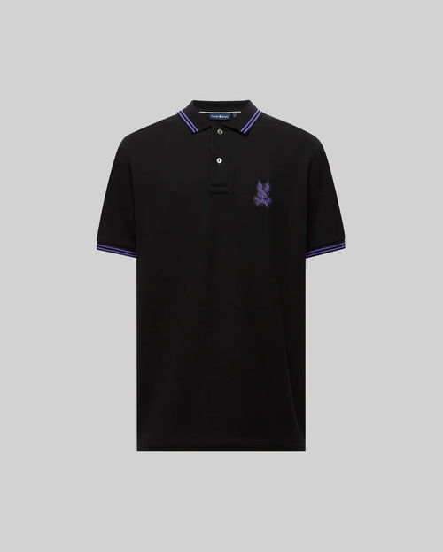 PSYCHO BUNNY CAMISETA TIPO POLO HOMBRE NEGRO