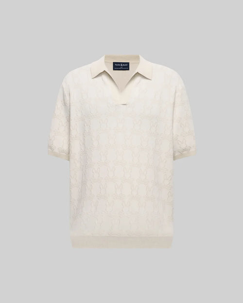 PSYCHO BUNNY CAMISETA TIPO POLO HOMBRE BLANCO