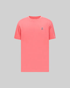 PSYCHO BUNNY CAMISETA CLÁSICA CUELLO REDONDO PARA CABALLERO HOMBRE ROJO B6U014F200656