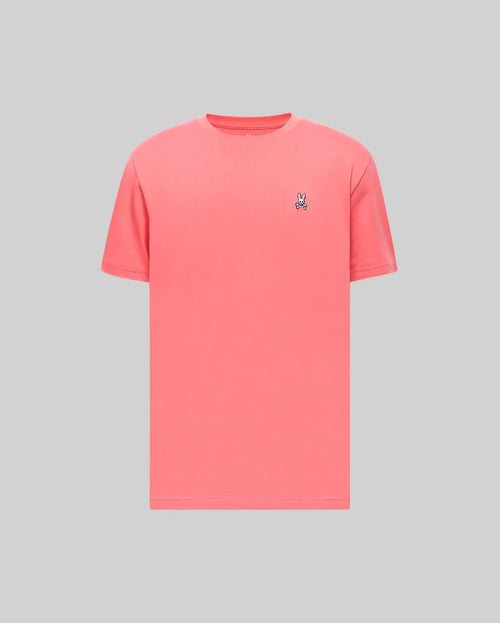 PSYCHO BUNNY CAMISETA CLÁSICA CUELLO REDONDO PARA CABALLERO HOMBRE ROJO B6U014F200656
