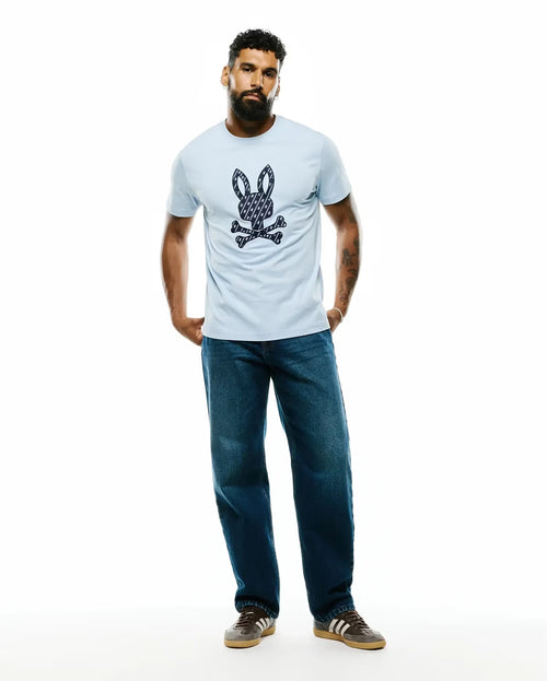 CAMISETA PSYCHO BUNNY PARA CABALLERO COLOR AZUL