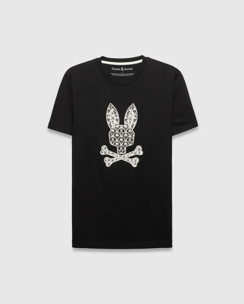 T-SHIRT PSYCHO BUNNY PARA HOMBRE COLOR NEGRO MT0200274001