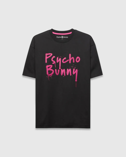 T-SHIRT PSYCHO BUNNY PARA HOMBRE COLOR NEGRO MT0200312002