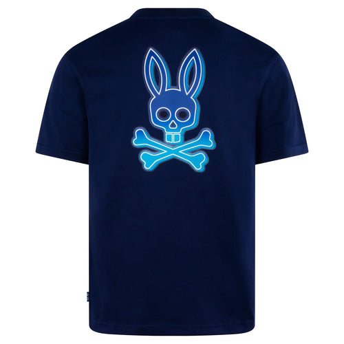 T-SHIRT PSYCHO BUNNY PARA HOMBRE COLOR AZUL MT0200515402