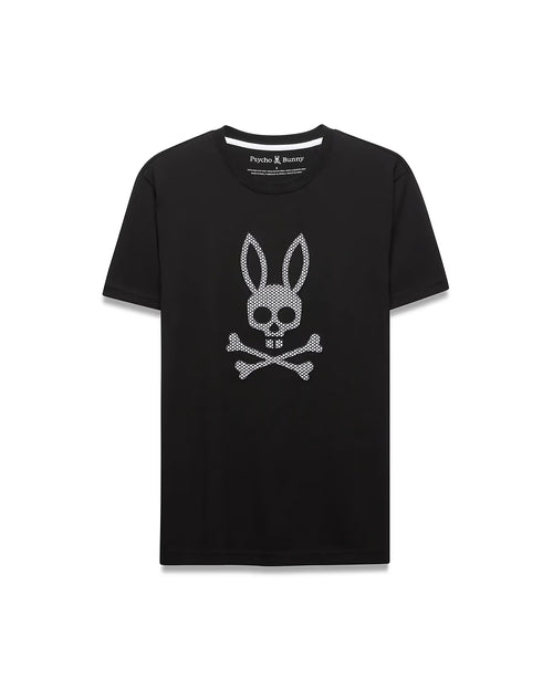 CAMISETA PSYCHO BUNNY PARA CABALLERO COLOR NEGRO