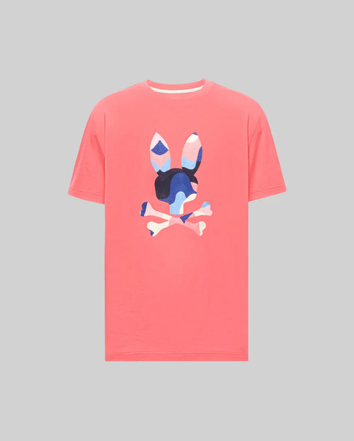 T-SHIRT PSYCHO BUNNY PARA HOMBRE COLOR NARANJA MT0200250656