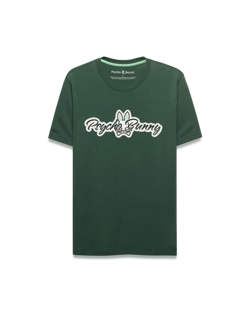 CAMISETA PSYCHO BUNNY PARA CABALLERO COLOR VERDE
