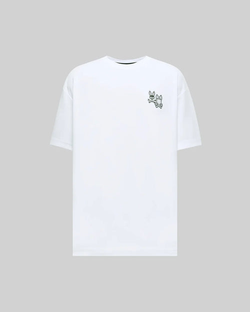T-SHIRT PSYCHO BUNNY PARA HOMBRE COLOR BLANCO MT0200233100