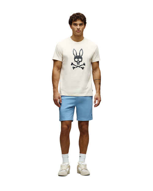 PSYCHO BUNNY CAMISETA ESTAMPADA JARVIS PARA CABALLERO HOMBRE BEIGE MT0200336250