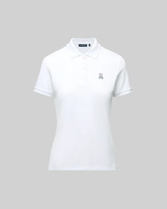 PSYCHO BUNNY POLO CLÁSICO PARA DAMA BLANCO WT0100003WHT