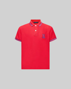 PSYCHO BUNNY POLO KENDRICK PARA NIÑO NIÑO ROJO KT0100064610